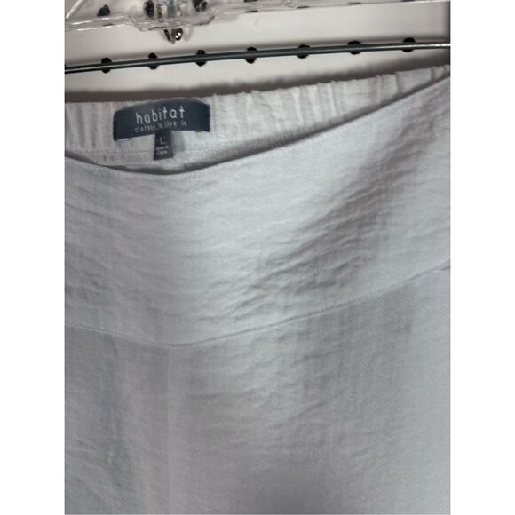 Habitat wide leg crepe pants size L - Picture 8 of 10
